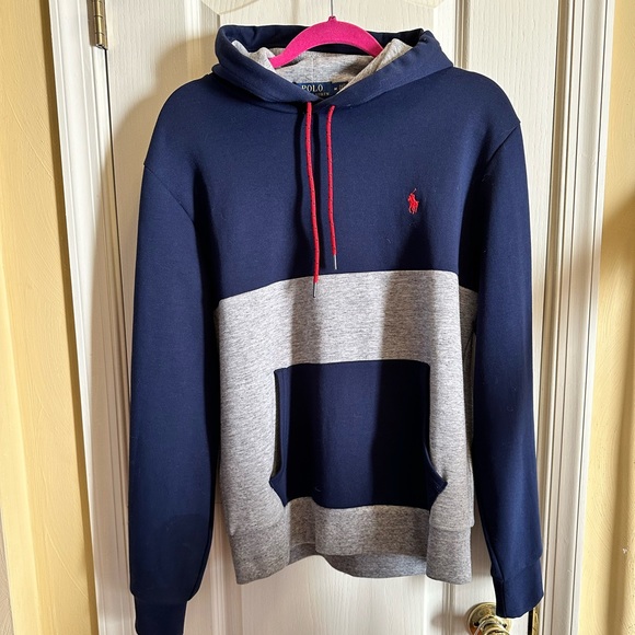 Ralph Lauren POLO RL 67 Men’s Pullover Colorblock Hoodie - Picture 2 of 8